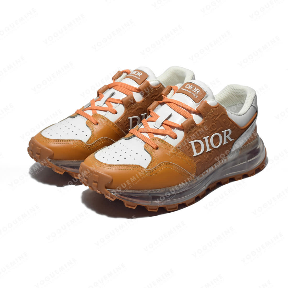 Dior Orange Premium Quality Sneakers-2