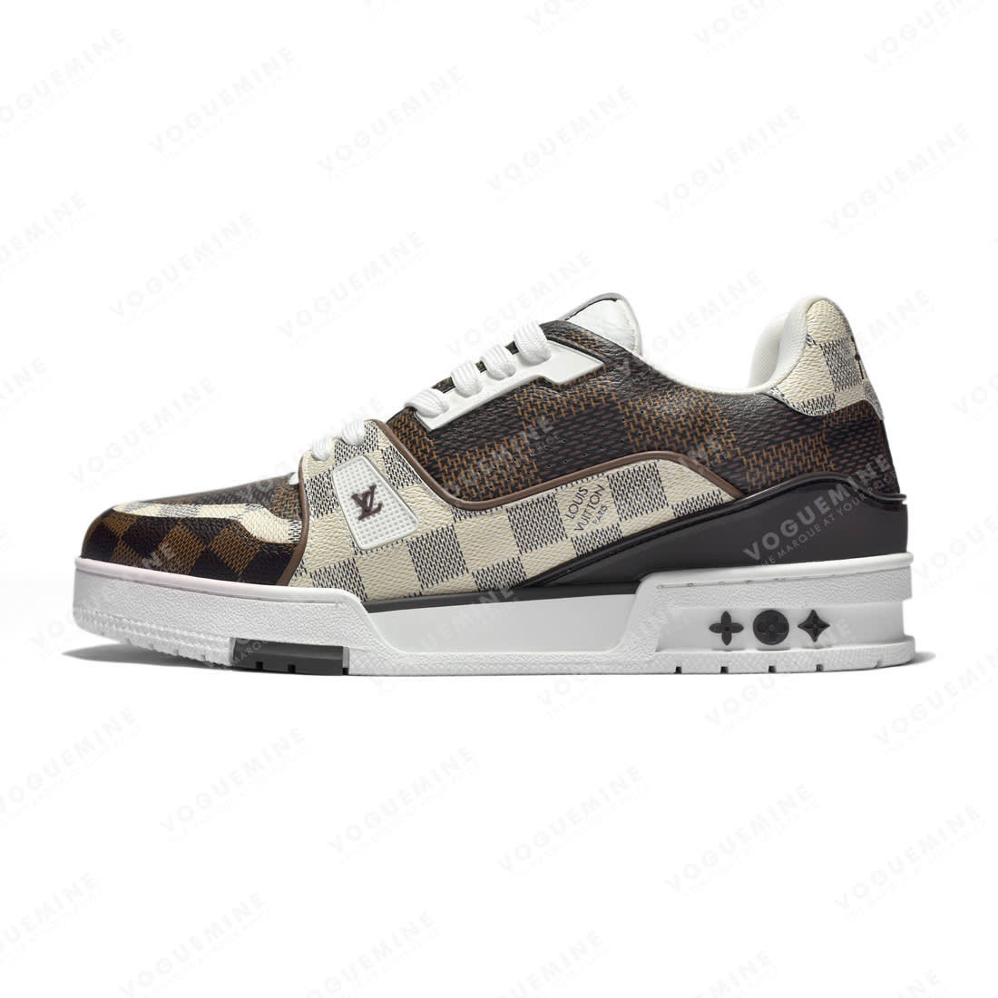 Louis Vuitton Brown Premium Quality Sneakers-0