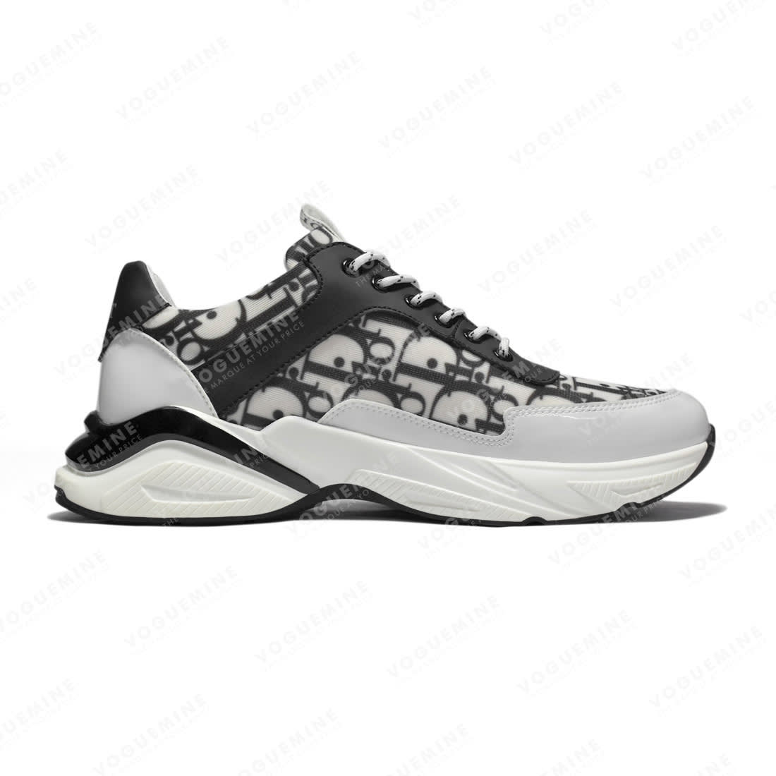 Dior Black & White Premium Quality Sneakers-1