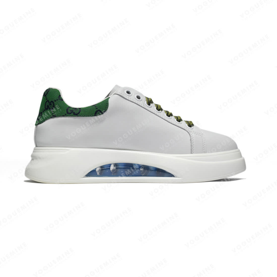 Gucci White and Green Premium Quality Sneaker-1
