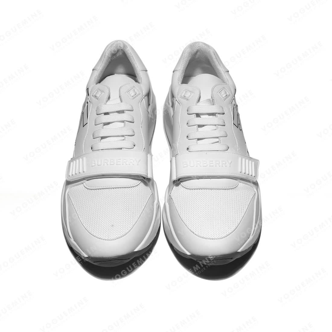 Burberry TB Print White Premium Sneakers-3