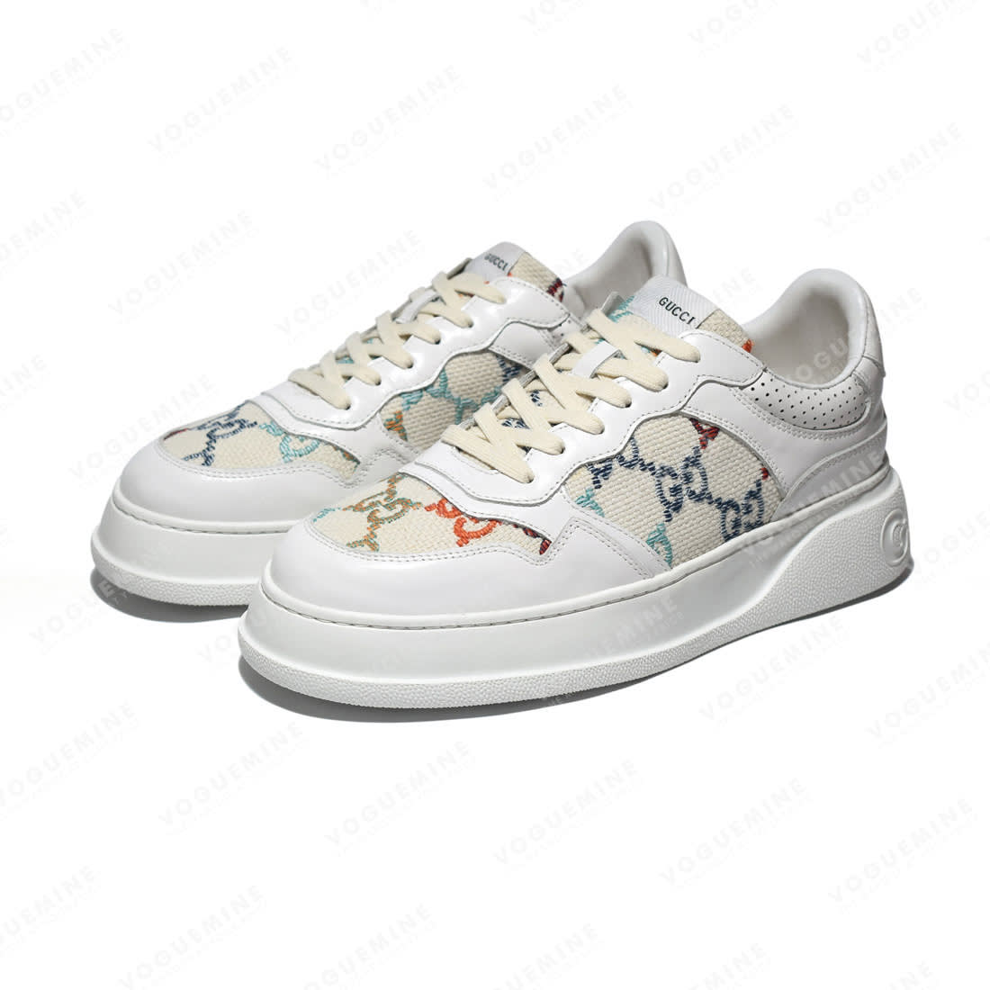 Gucci White Premium Quality Sneakers-2