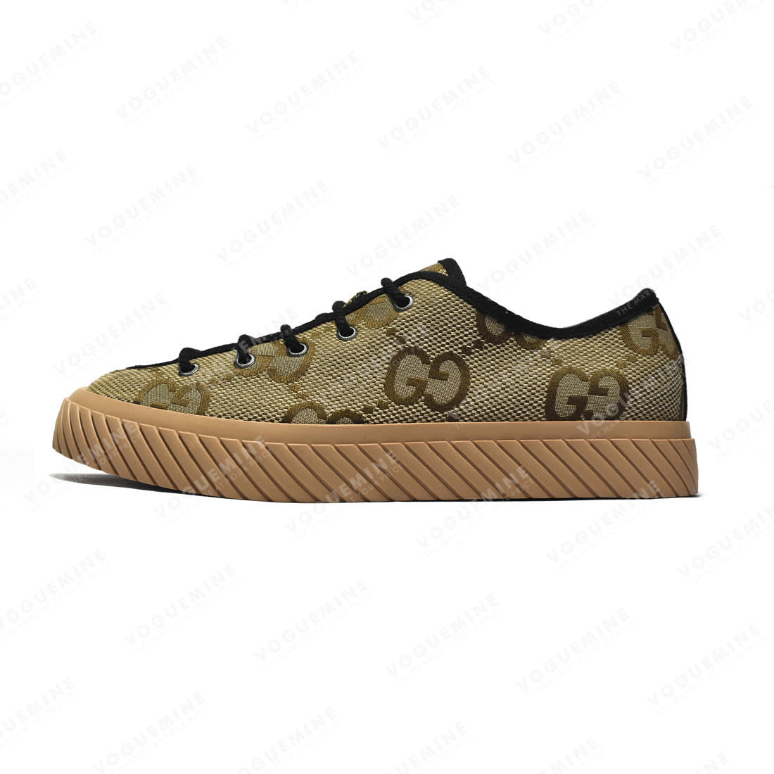 Gucci Brown GG Premium Sneakers-0