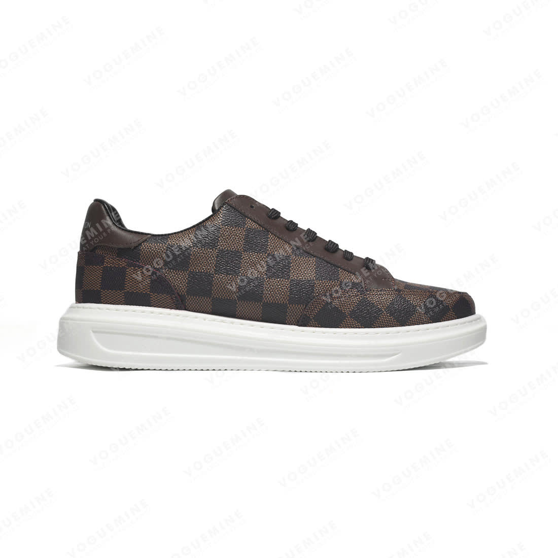 Louis Vuitton Brown Premium Quality Sneakers-1