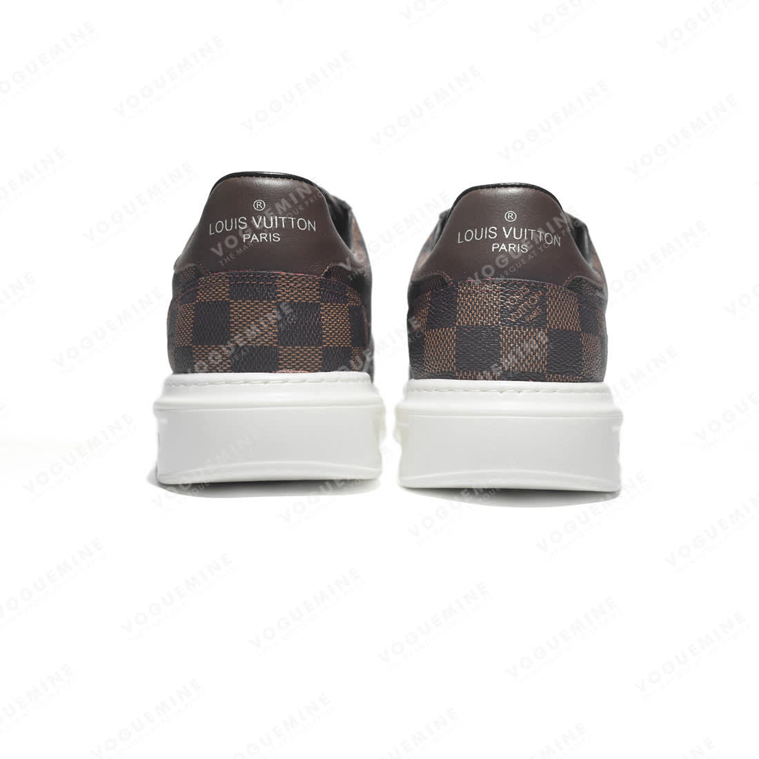 Louis Vuitton Brown Premium Quality Sneakers-4