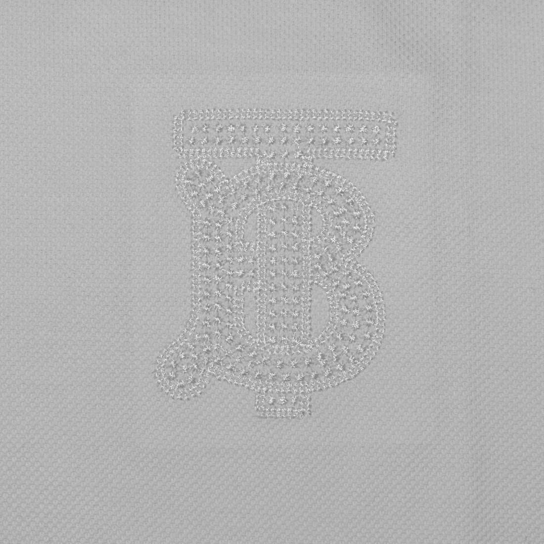 Burberry White Premium Quality Luxury Tees-3