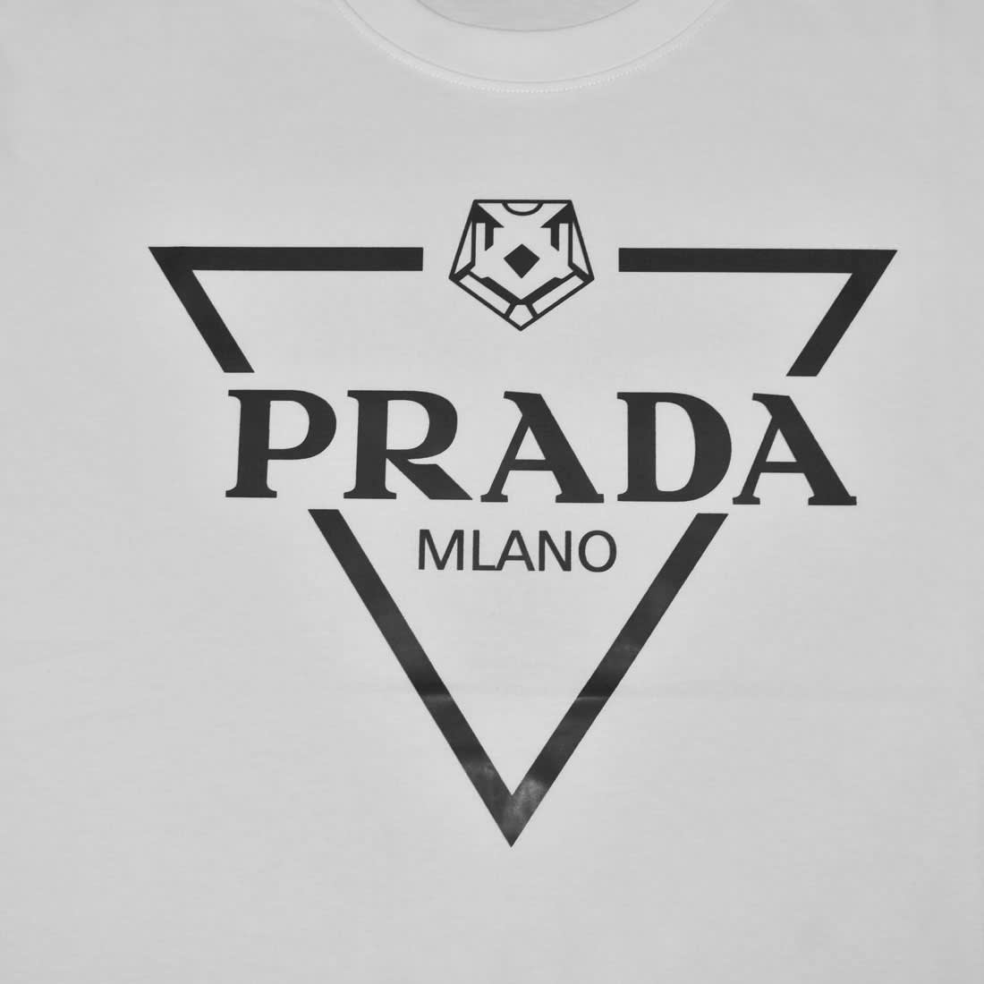 Prada Milano Print Premium Quality T-shirt-3