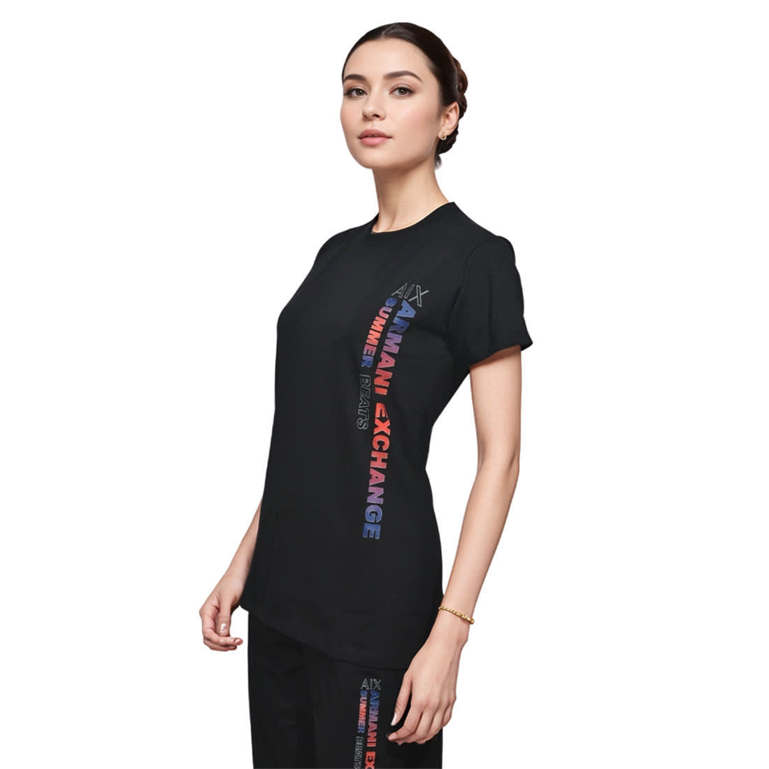 Armani Exchange BlackPremium Cotton Co-ord Set-0