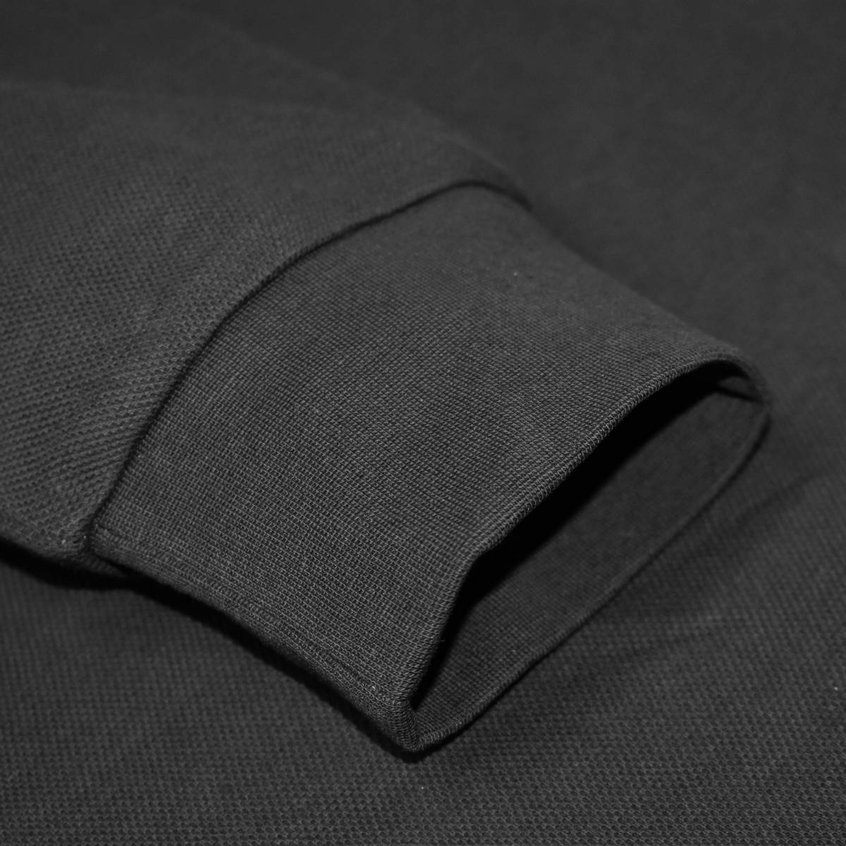 Burberry TB Embroidery Black Authentic Polo T-shirt-5