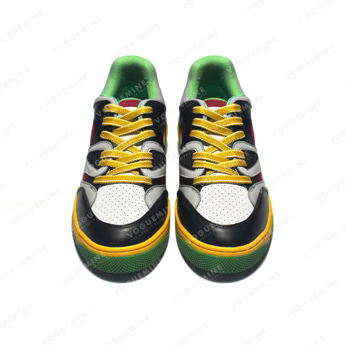 Gucci Green & Black Premium Quality Sneakers-3
