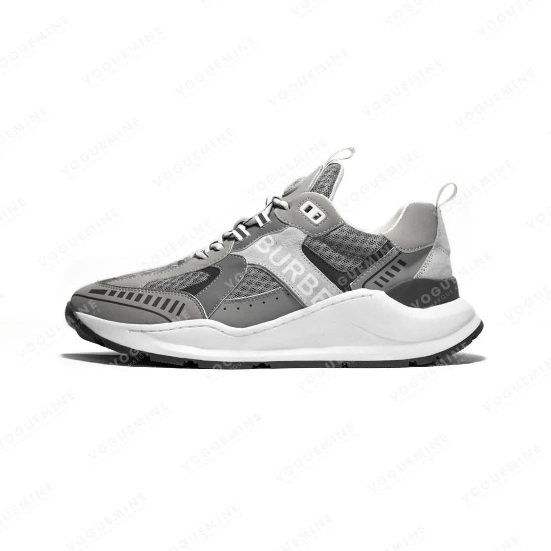 Burberry Grey Premium Quality Sneakers-0