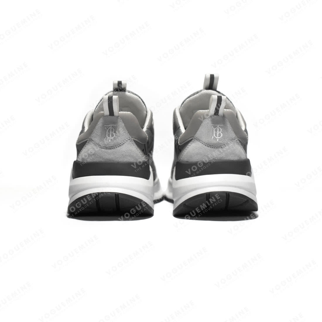 Burberry Grey Premium Quality Sneakers-3