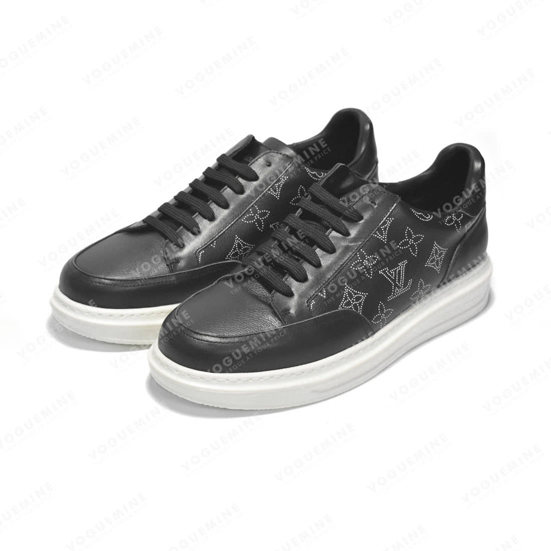 Louis Vuitton Black Premium Quality Sneakers-2