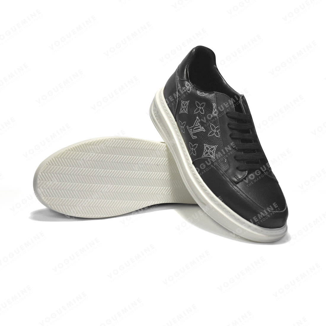 Louis Vuitton Black Premium Quality Sneakers-5