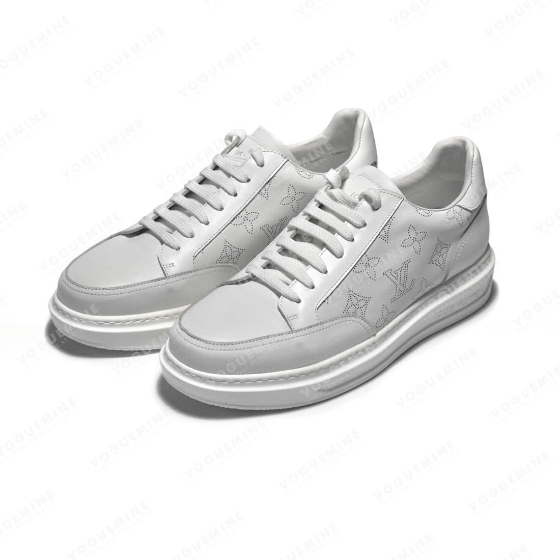 Louis Vuitton White Premium Quality Sneakers-2