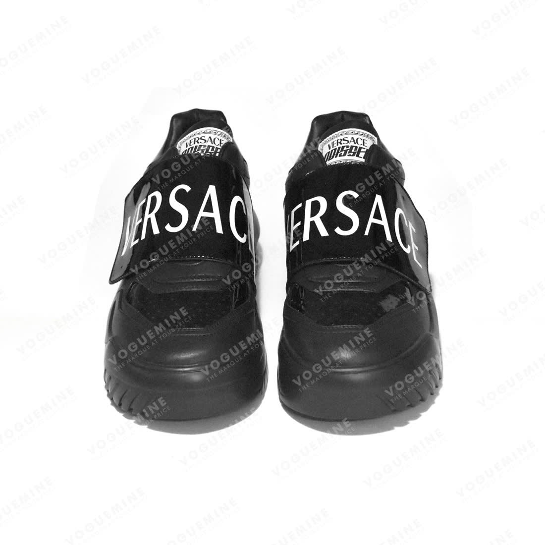 Versace Black Premium Quality Sneakers-3