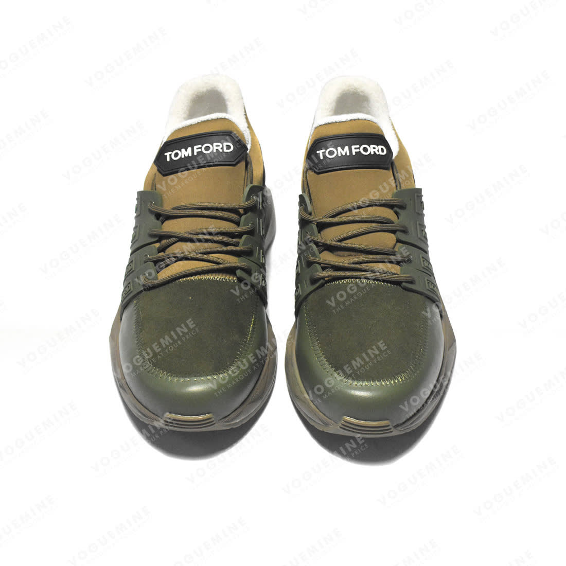 Tom Ford Green Premium Quality Sneakers-3