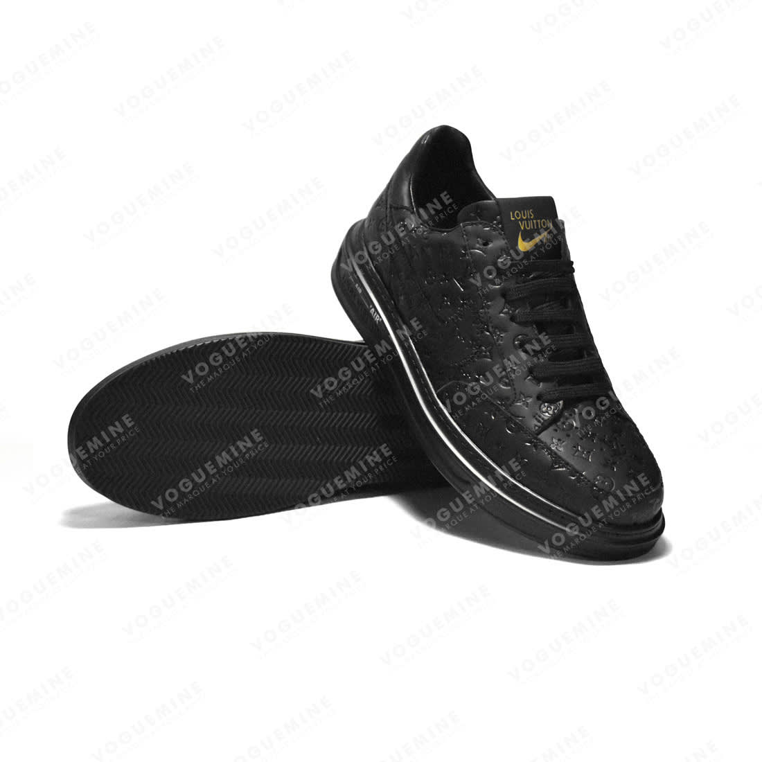 Louis Vuitton Black Premium Quality Sneakers-5