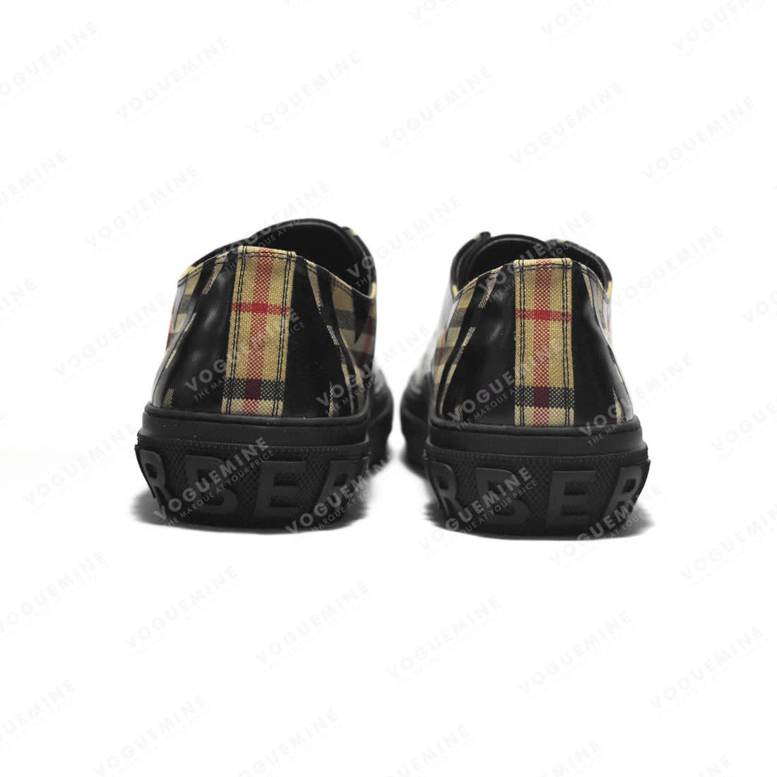 Burberry Check Baumwoll Premium Sneakers-4