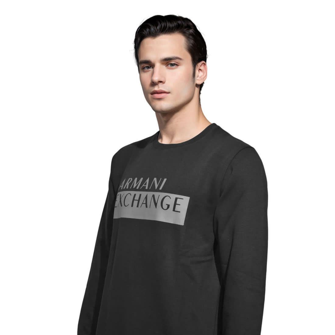 Armani Exchange Black Premium Quality Sweatshirt-0