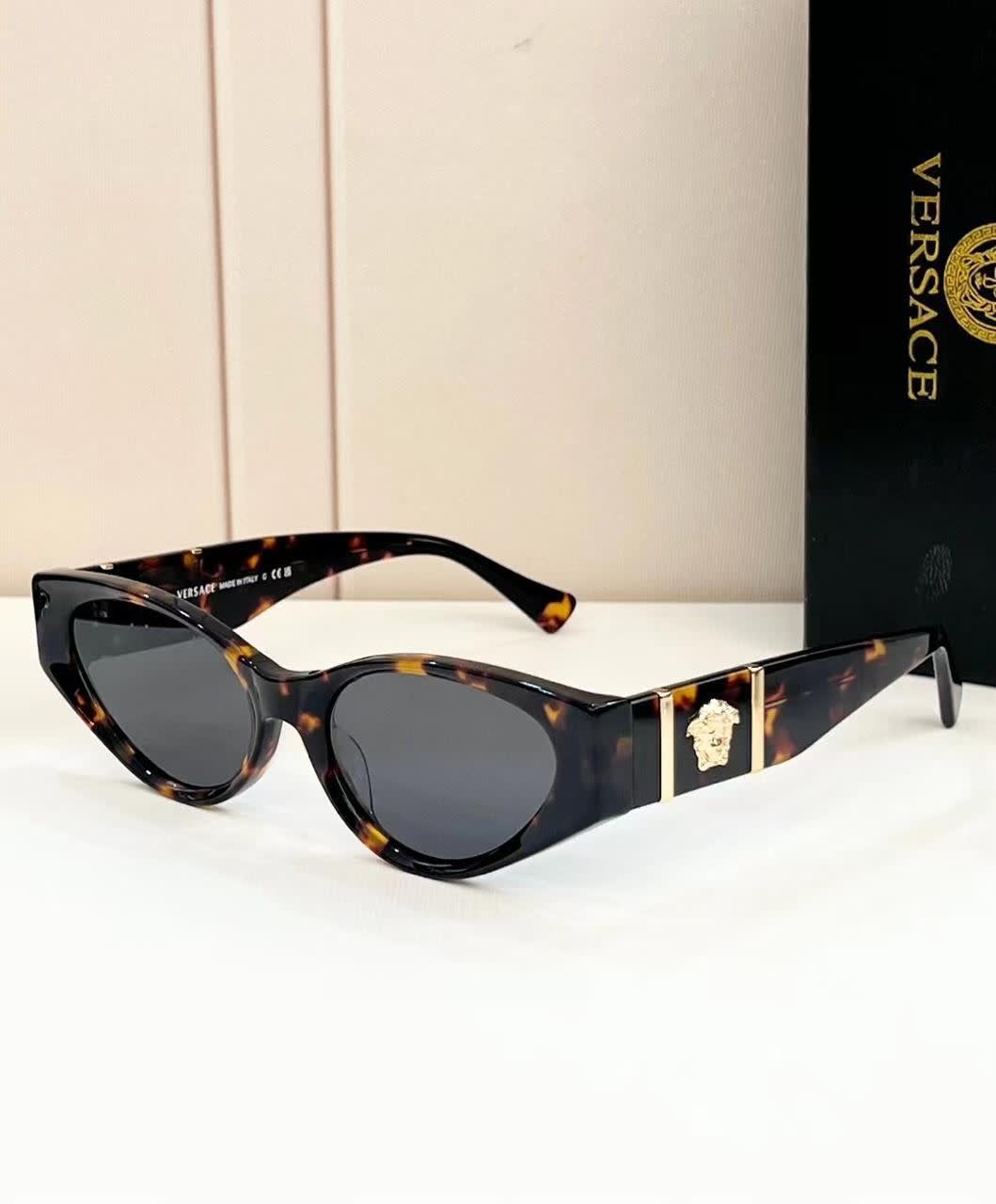 Versace Black Luxury Sunglasses-0