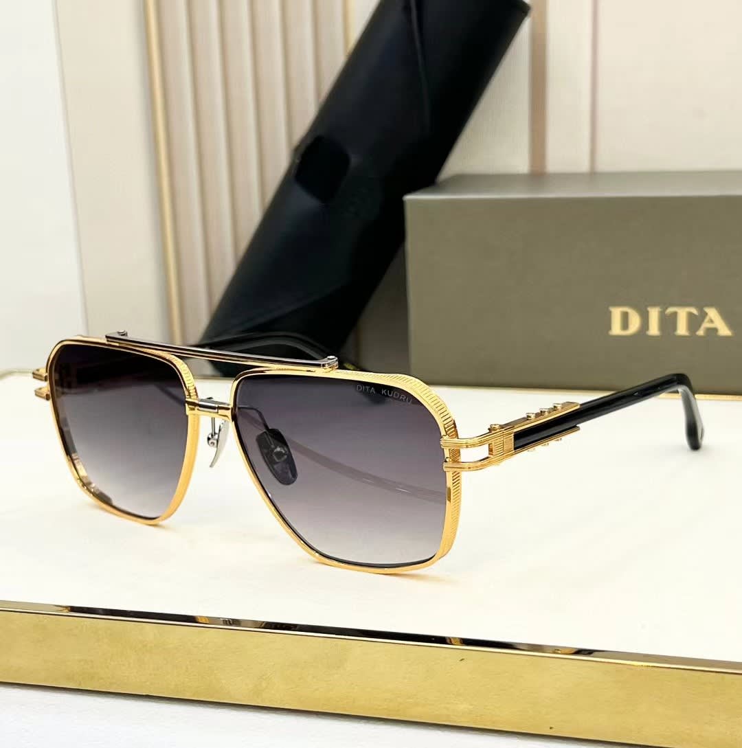 Dita Black & Golden Premium Quality Sunglasses-0