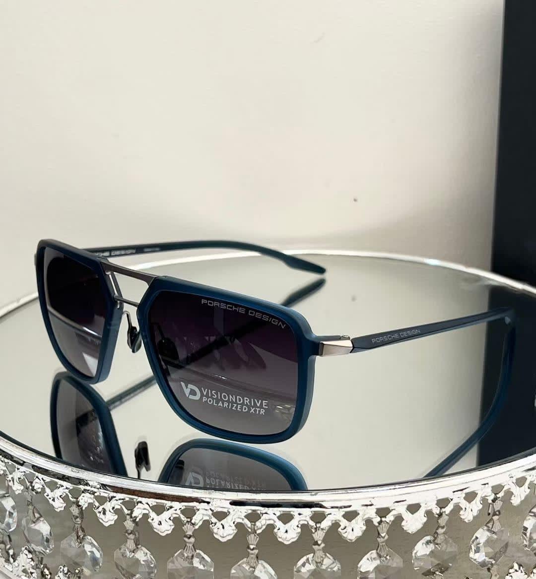 Porsche Design Blue & Black Luxury Sunglasses-0