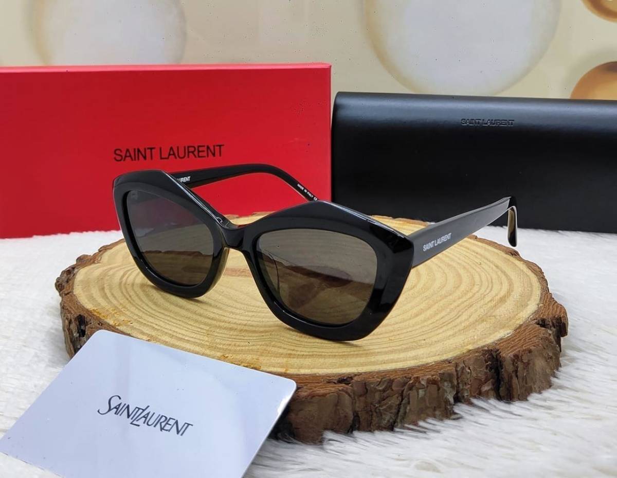 YSL Black Luxury Sunglasses-0