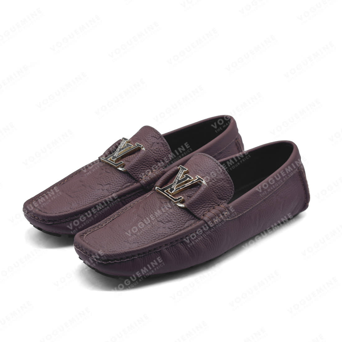 Louis Vuitton Monogram Brown Premium Luxury Loafers-0