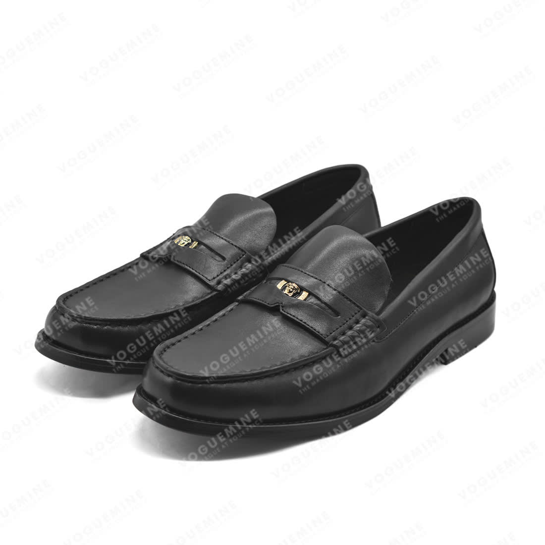 Versace Black Premium Quality Loafers-0