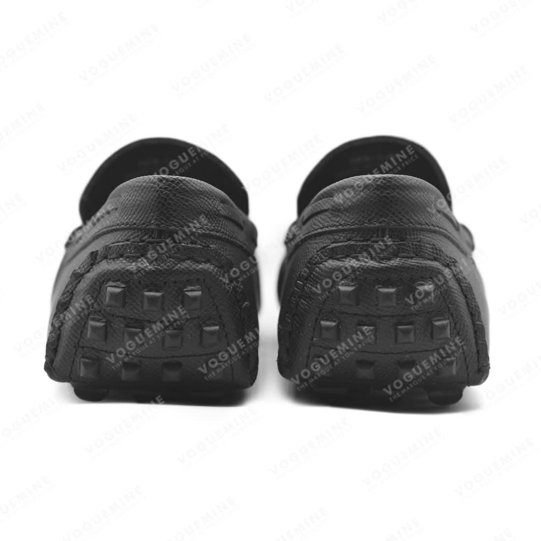 Hermes Black Premium Quality Loafers-3