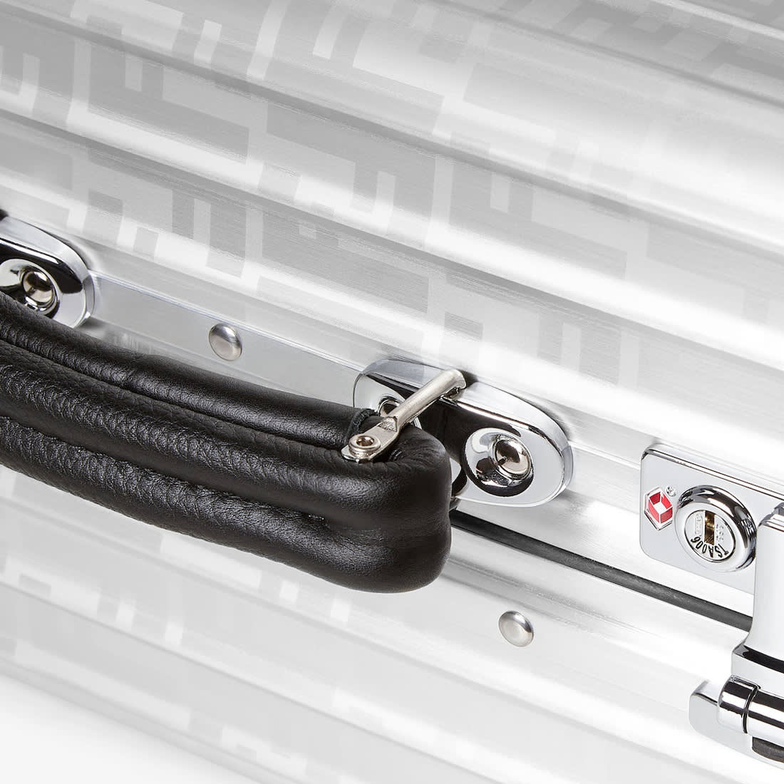 Fendi & Rimowa Grey Premium Cabin Trolley Bag-4