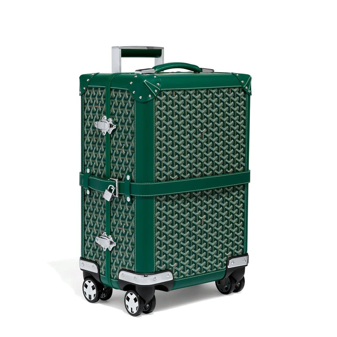 Goyard Green Premium Trolley Bag-0