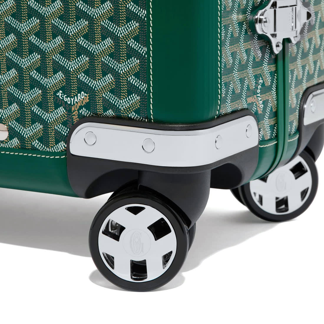 Goyard Green Premium Trolley Bag-5