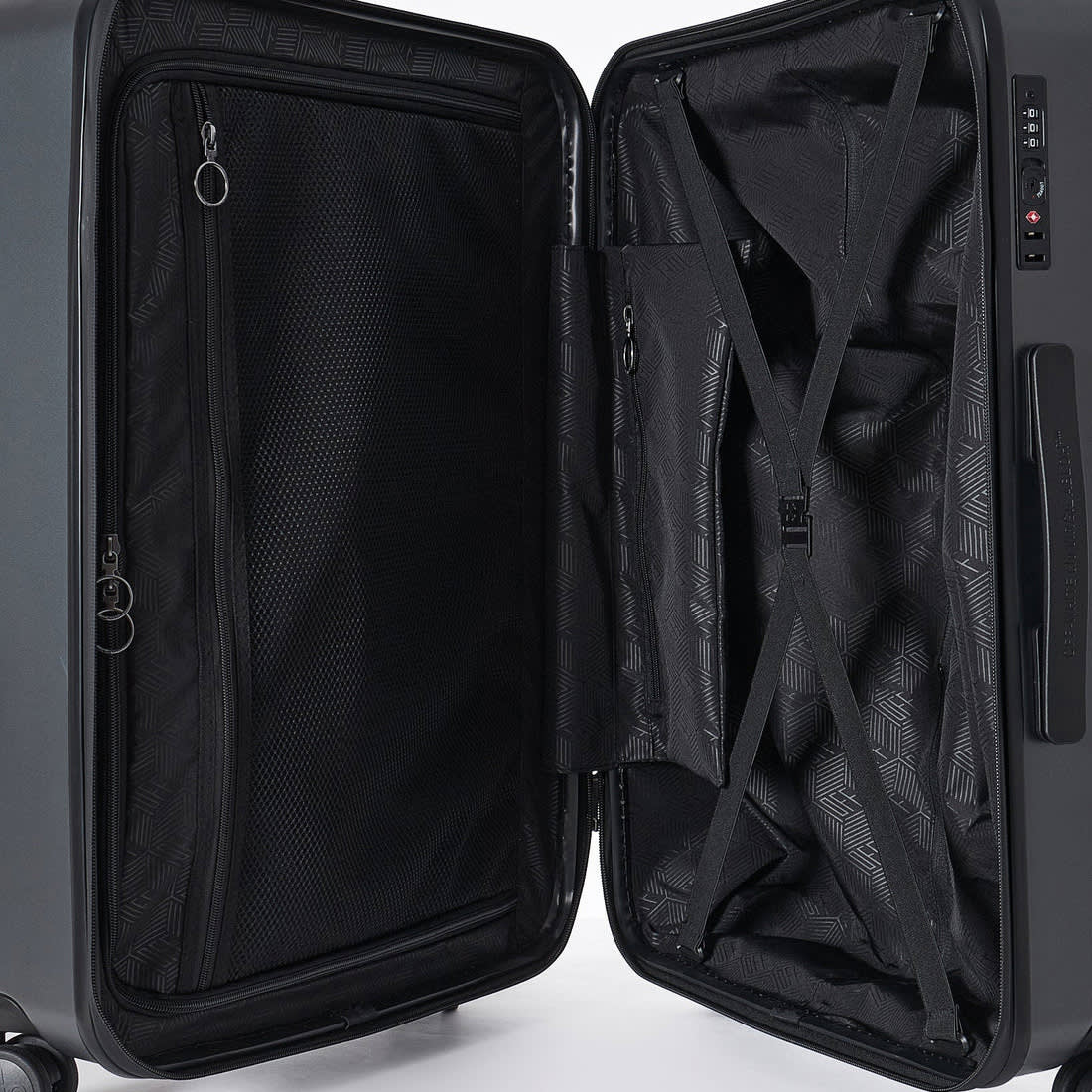 Off White & Rimowa Dark Grey Premium Cabin Trolley Bag-3