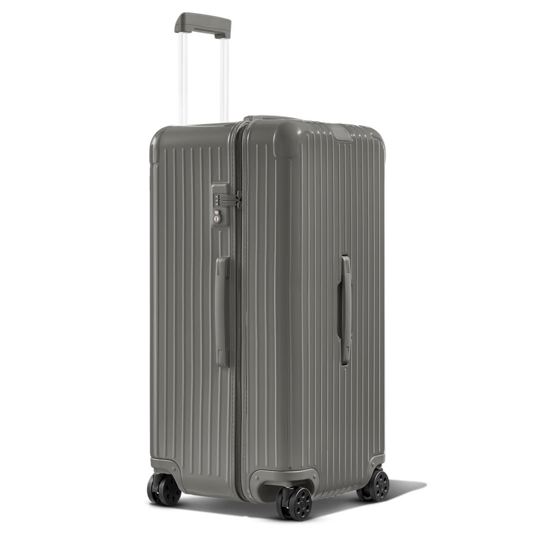 Rimowa Dark Grey Premium Trunk Plus Trolley Bag-1