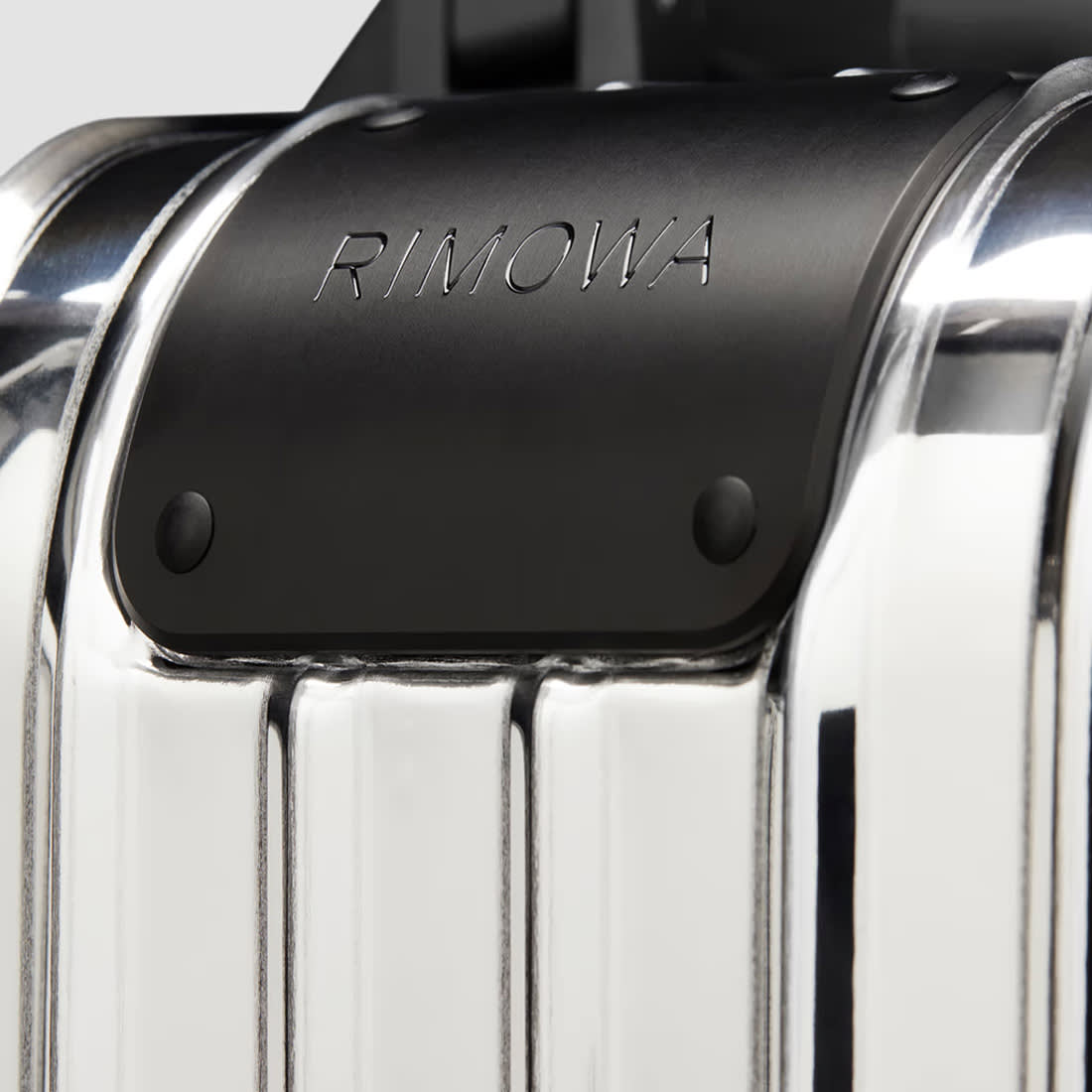 Moncler & Rimowa Silver Premium Cabin Trolley Bag-5