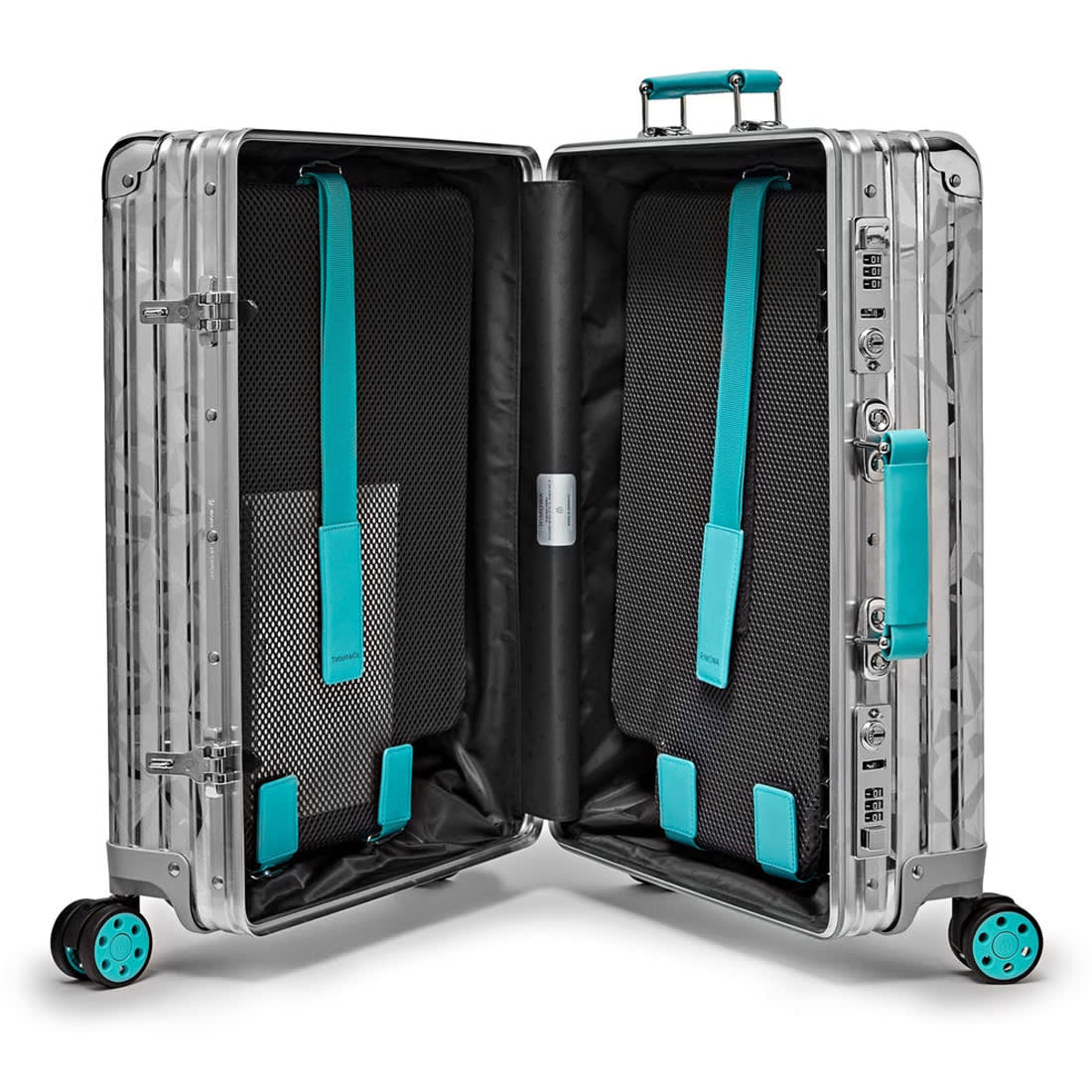 Rimowa Tiffany Silver Premium Cabin Trolley Bag-3