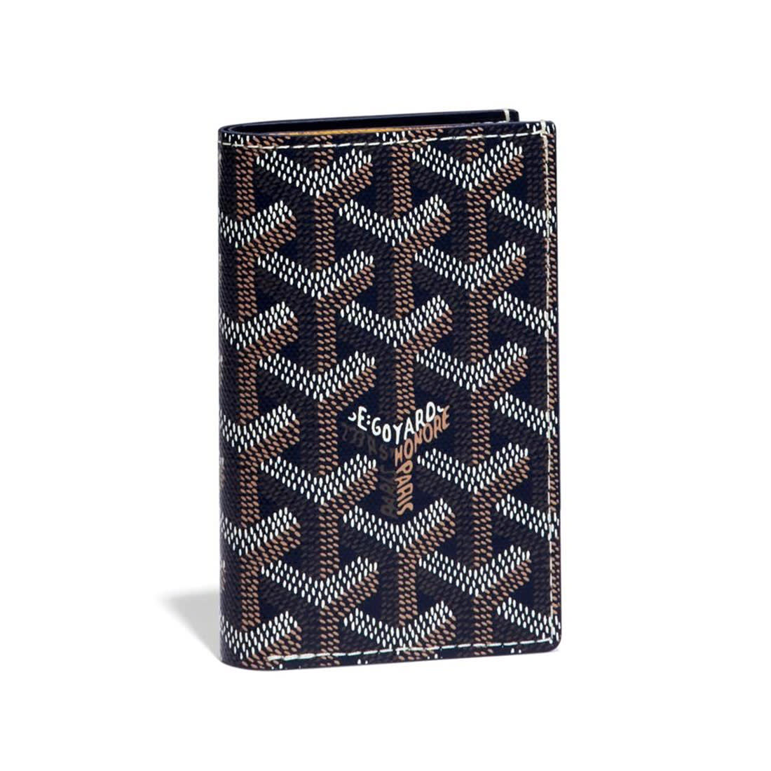 Goyard Navy Blue Premium Pocket Organiser Wallet-0