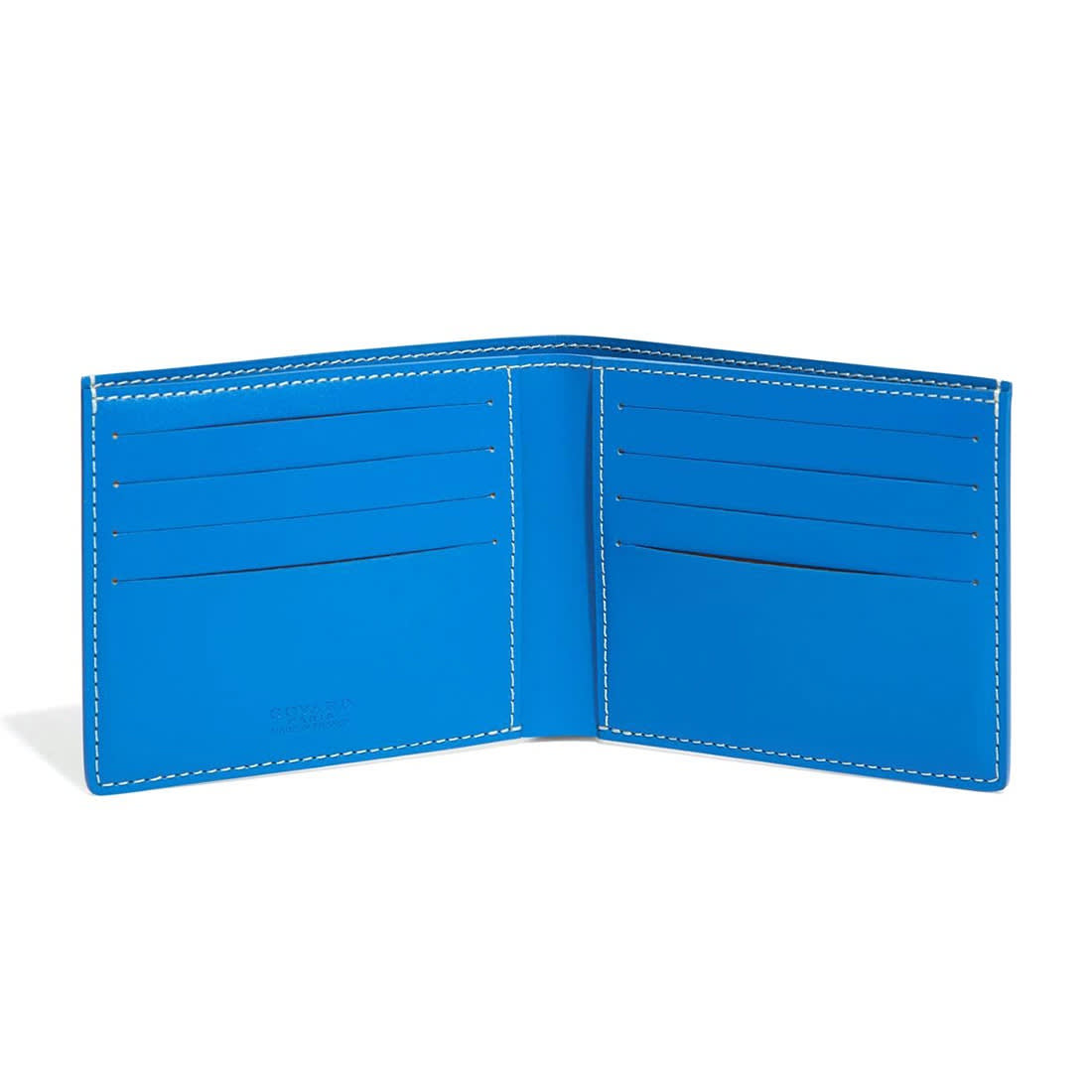 Goyard Blue Premium Compact Wallet-1
