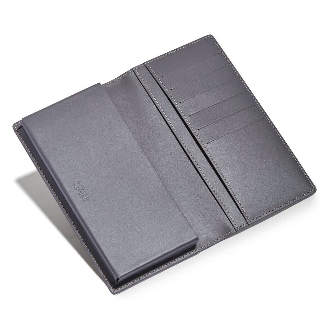 Goyard Grey Premium Long Wallet-1