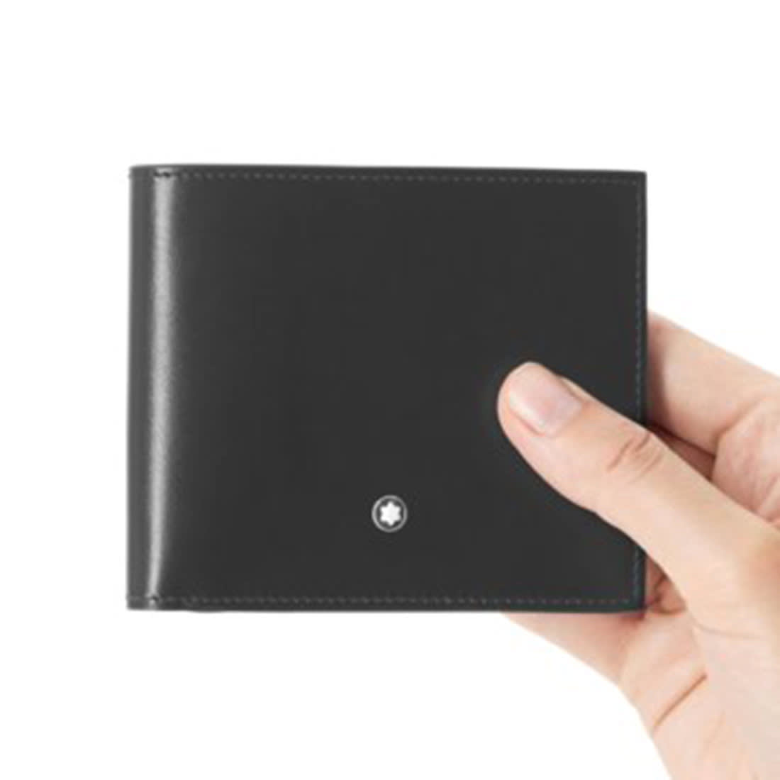 MontBlanc Black Premium Compact Wallet-5