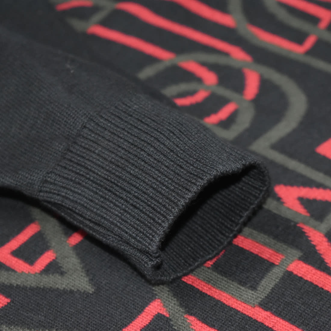 Emporio Armani Black & Red Premium Quality Sweatshirt-6