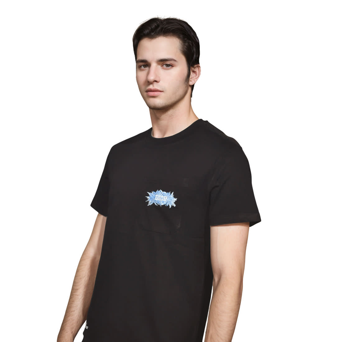 Dior Black Premium Quality T-Shirt-1