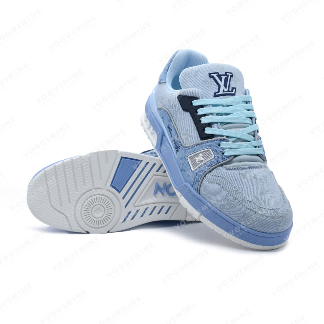 Louis Vuitton Blue Premium Quality Sneaker-5