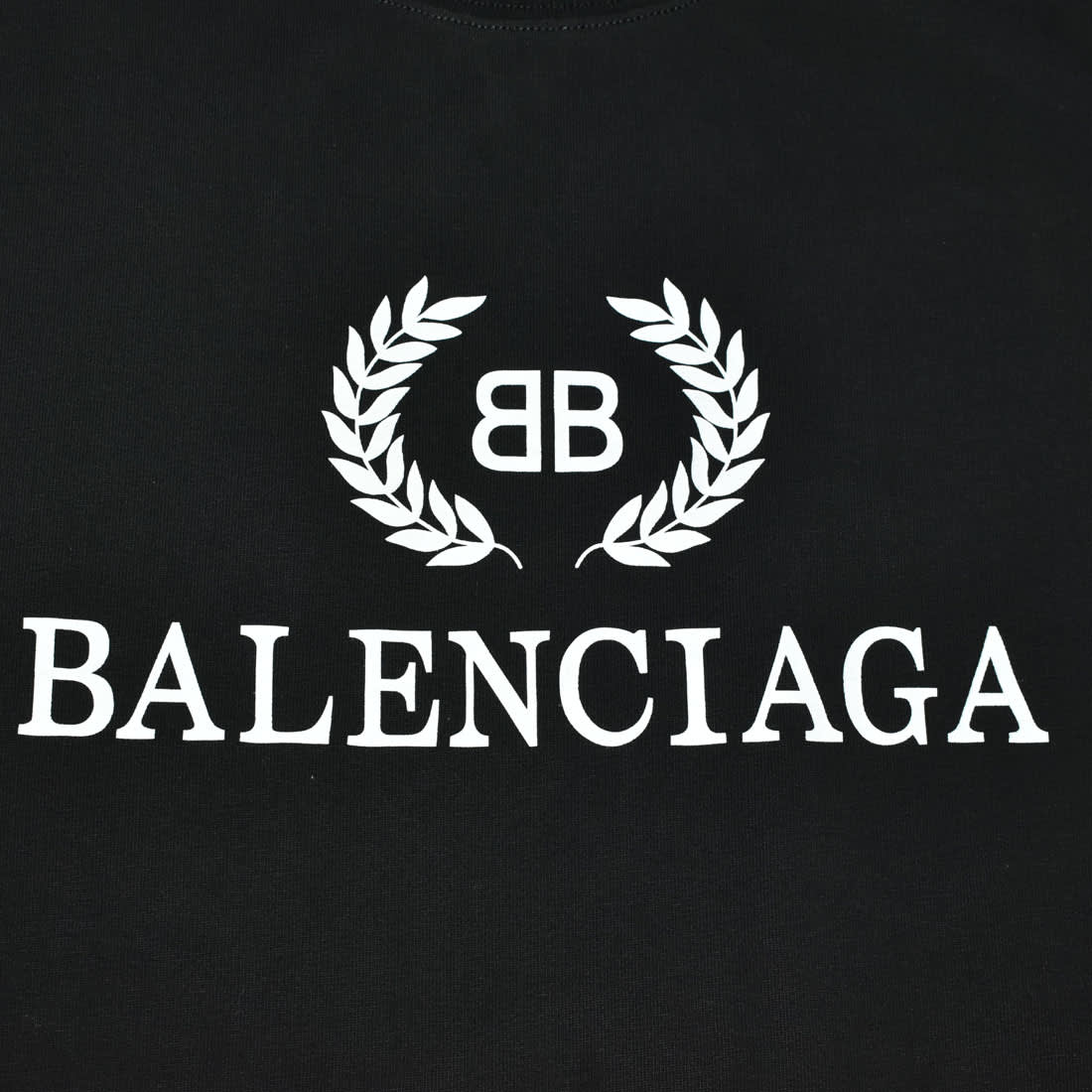Balenciaga Black Premium Quality T-shirt-3