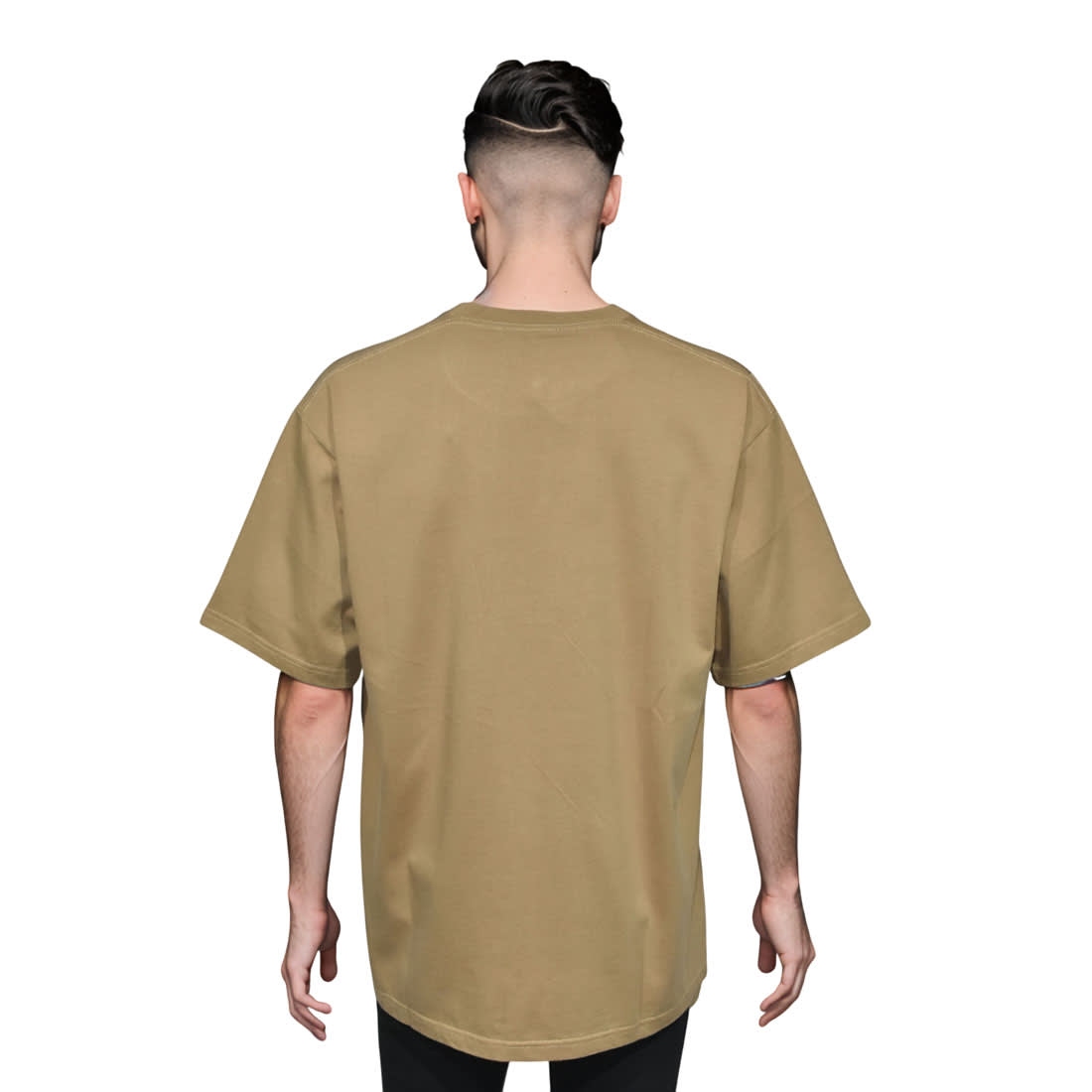 Balenciaga Brown Premium Quality T-shirt-1