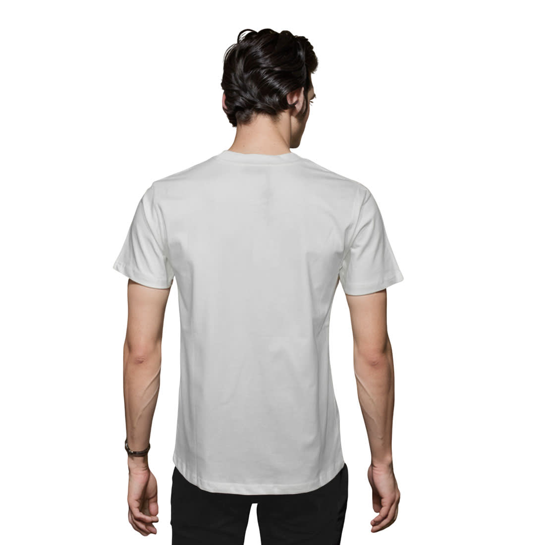 Moncler White Premium Quality T-shirt-1