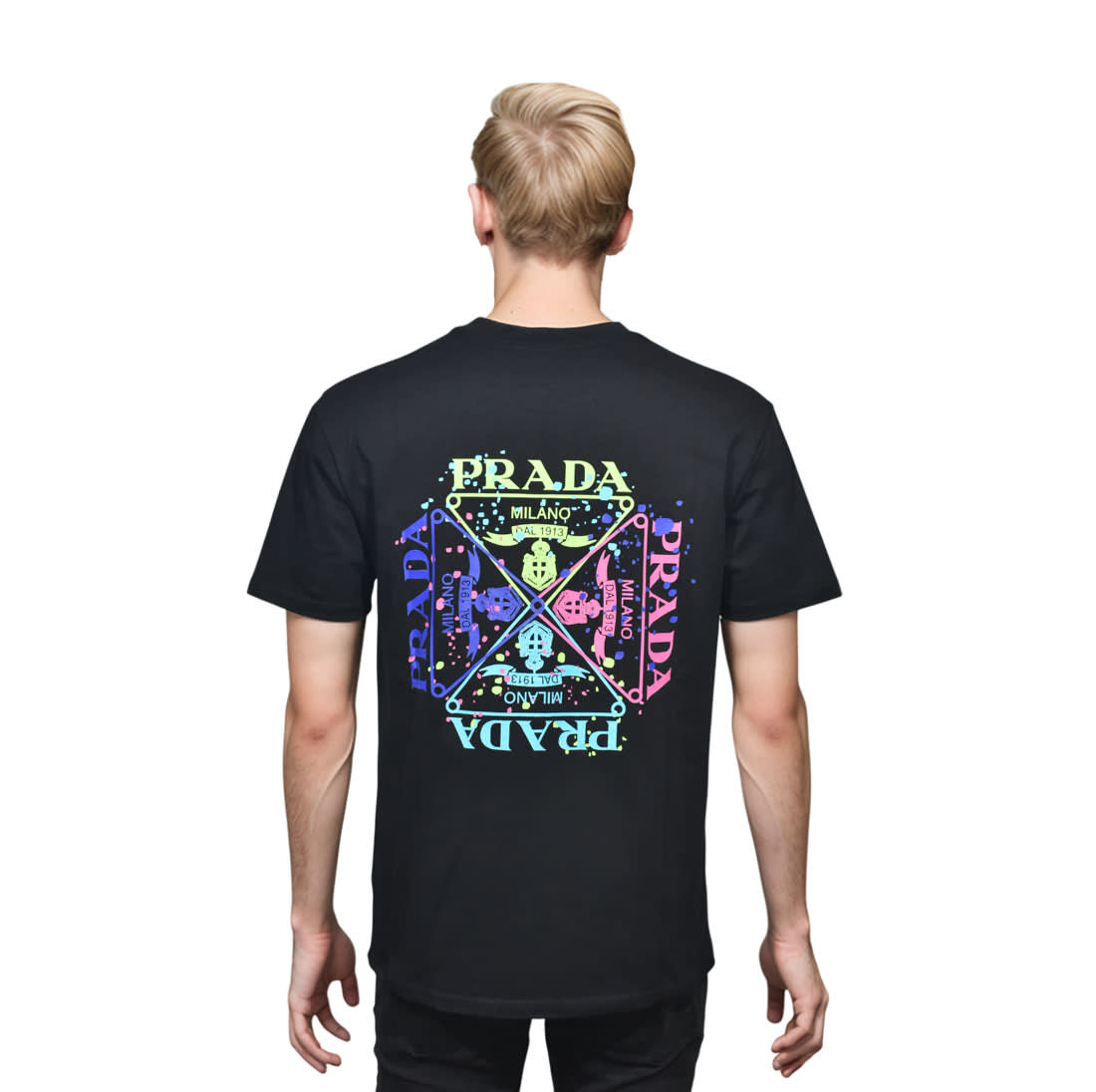 Prada Black Premium Quality T-shirt-1