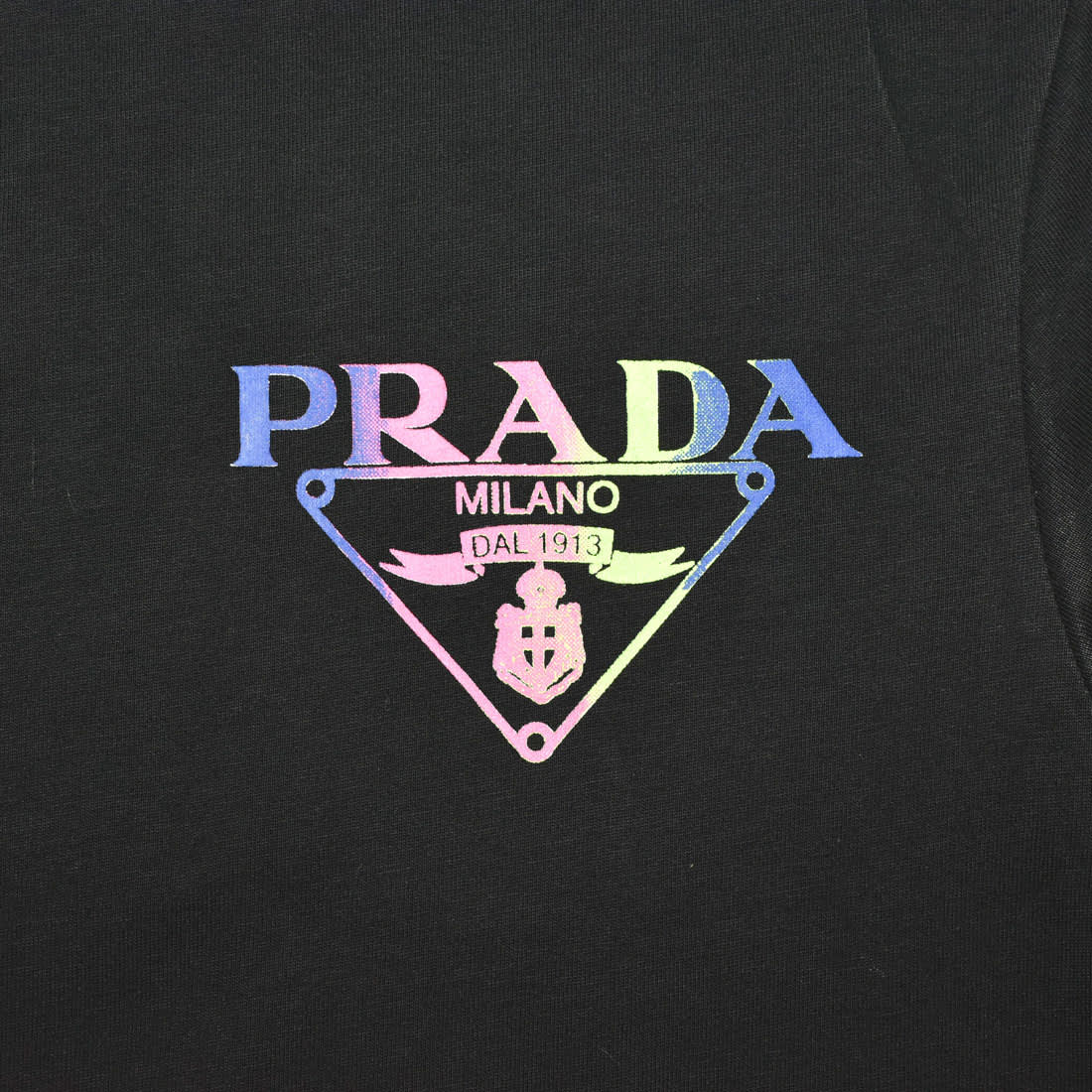 Prada Black Premium Quality T-shirt-3